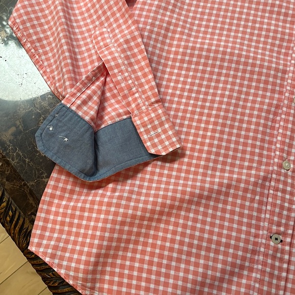 Peachy button down - Picture 2 of 7